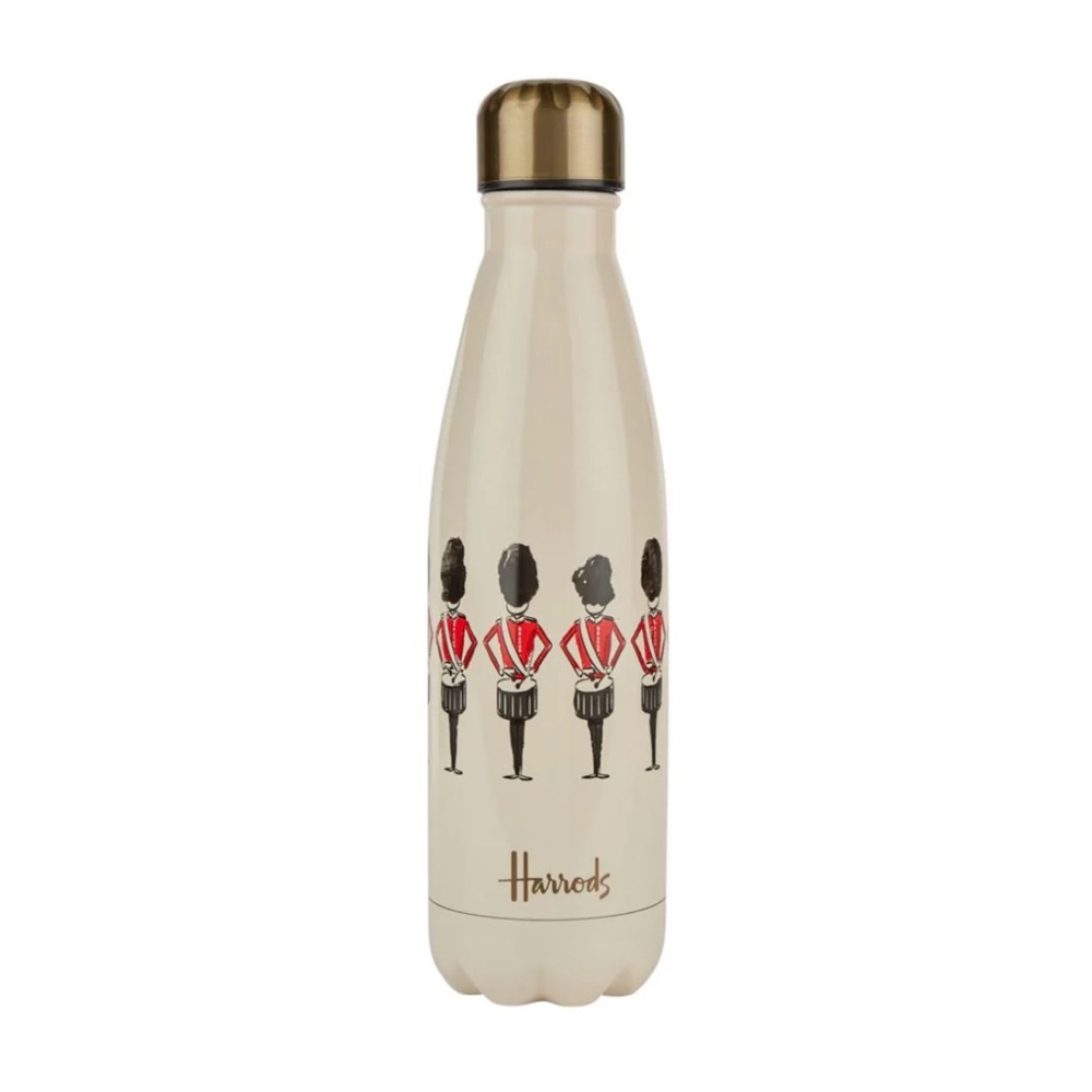 🇬🇧 NEW Harrods Guardsman Reusable Water Bottle!!